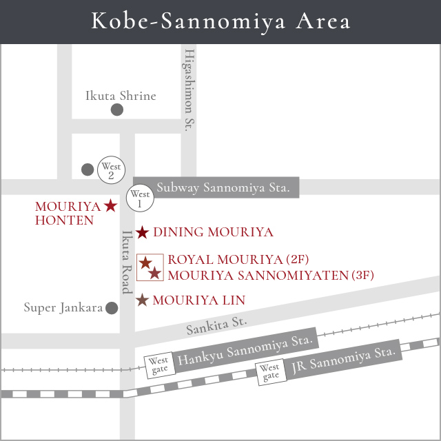 Kobe-Sannomiya Area